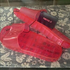 Forever 21 Slide Sandals